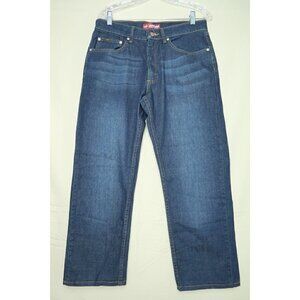 Lee Jeans Premium Select Regular Fit Straight Fit Dark Wash Denim Men's 30x25